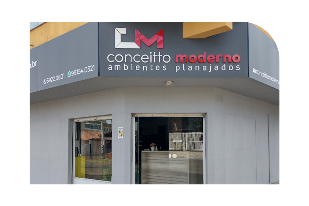 Loja de móveis planejados Conceitto Moderno em Canoas